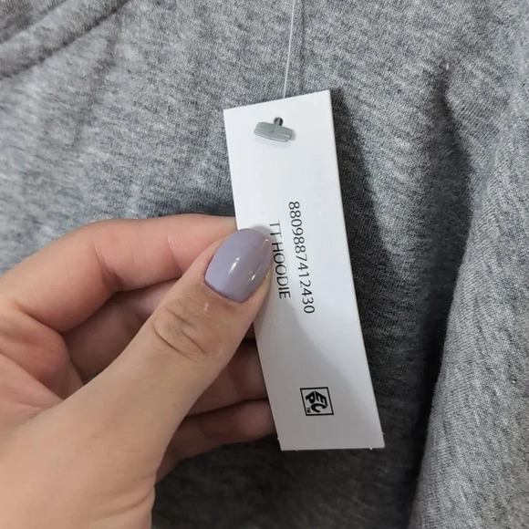 Time and Tru Women's Zip Up Fleece Hoodie Jacket - Picture 4 of 10